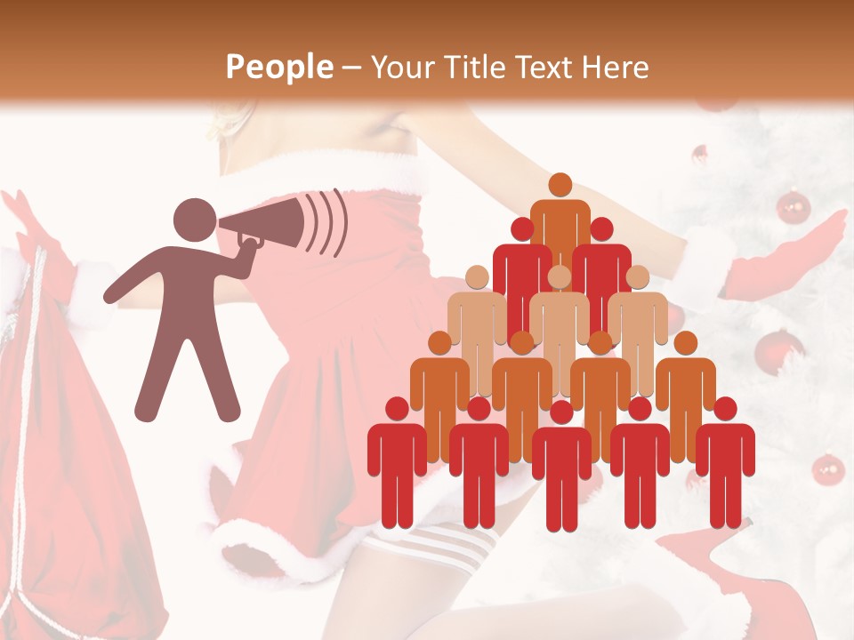 Gift Pin Beautiful PowerPoint Template