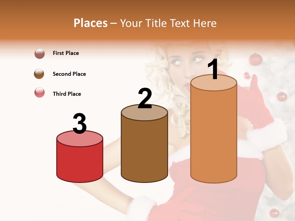 Fashion Claus Happy PowerPoint Template