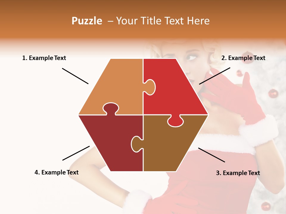 Fashion Claus Happy PowerPoint Template