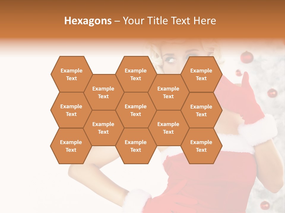 Fashion Claus Happy PowerPoint Template