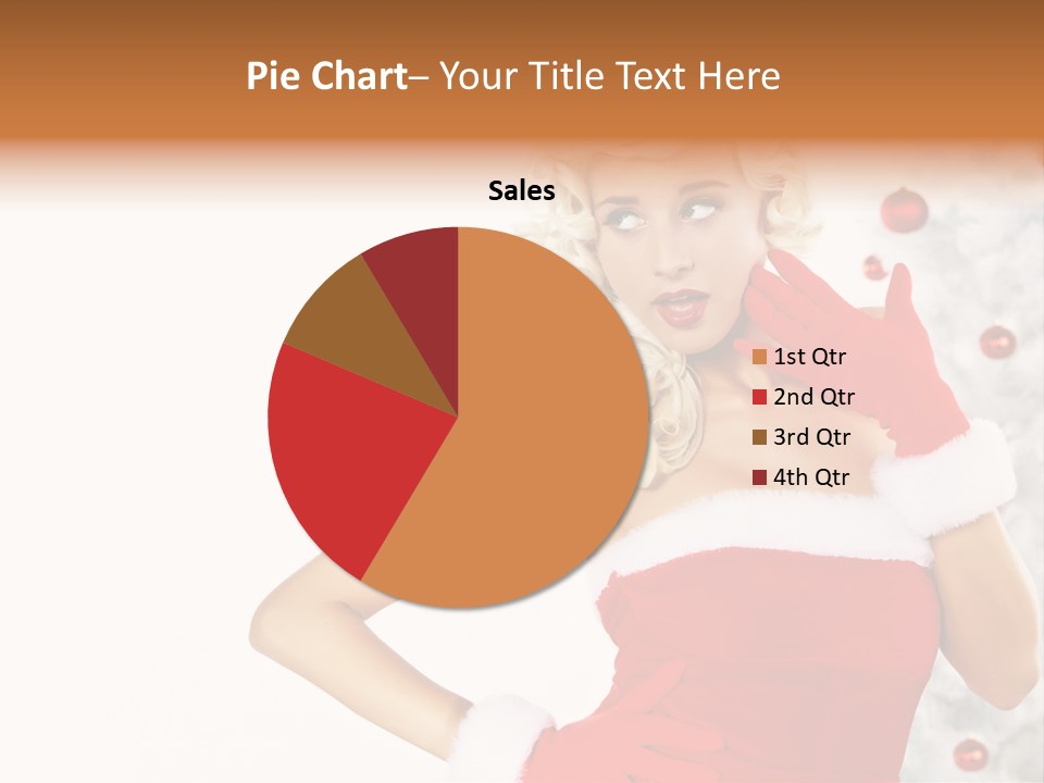 Fashion Claus Happy PowerPoint Template