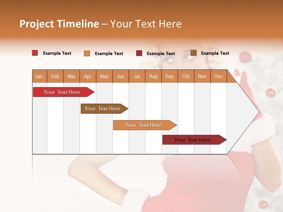 Fashion Claus Happy PowerPoint Template