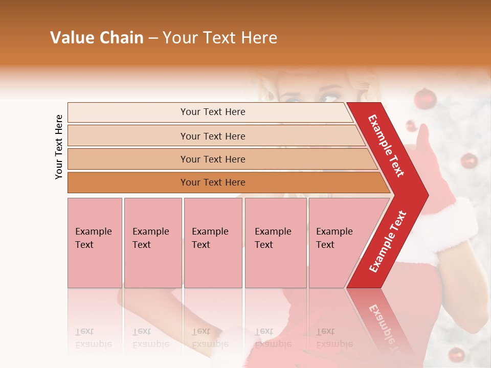 Fashion Claus Happy PowerPoint Template