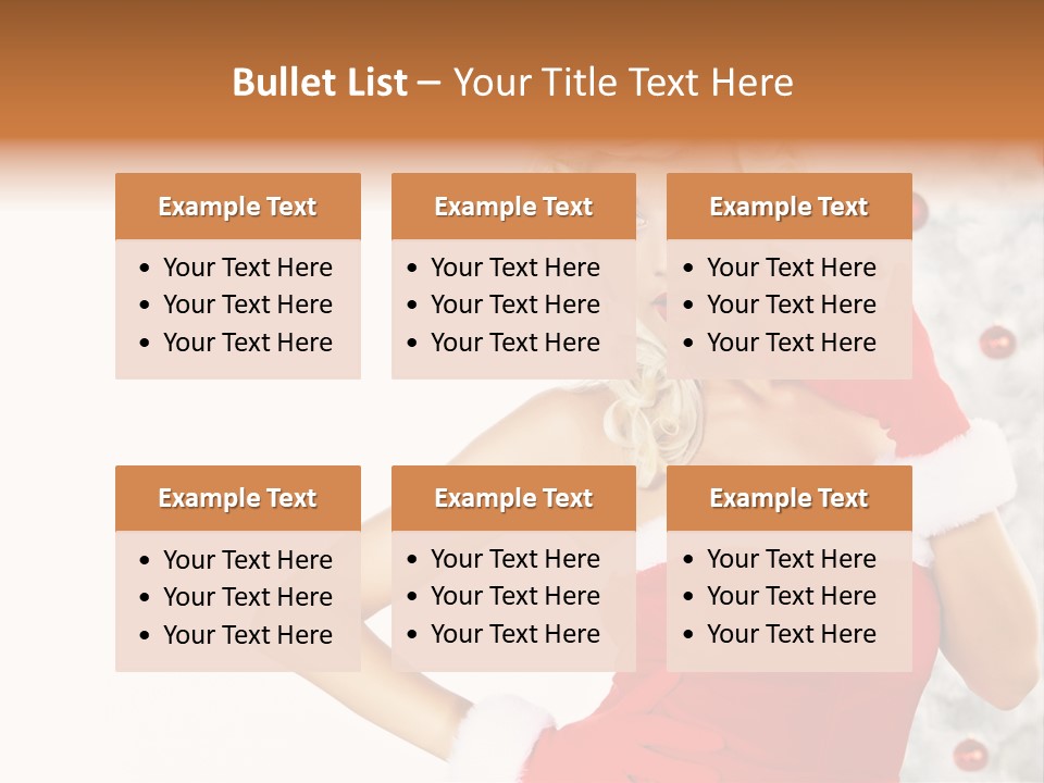 Fashion Claus Happy PowerPoint Template