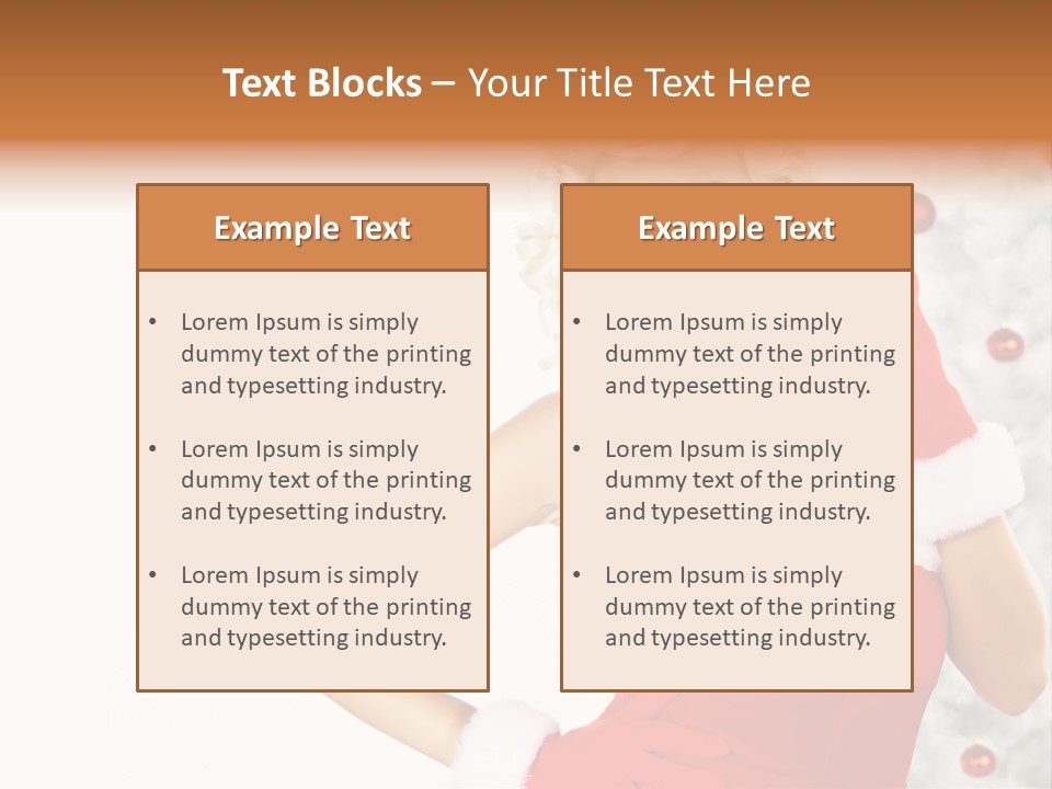 Fashion Claus Happy PowerPoint Template