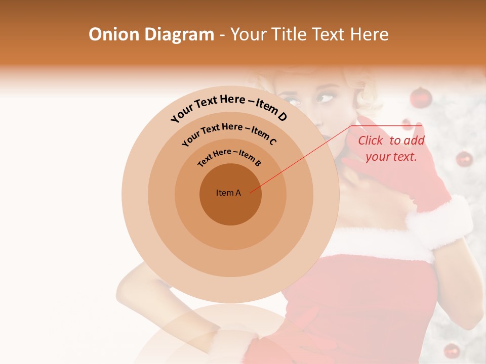 Fashion Claus Happy PowerPoint Template