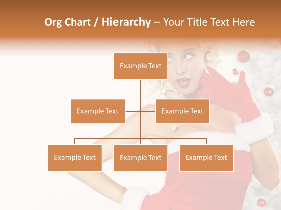 Fashion Claus Happy PowerPoint Template