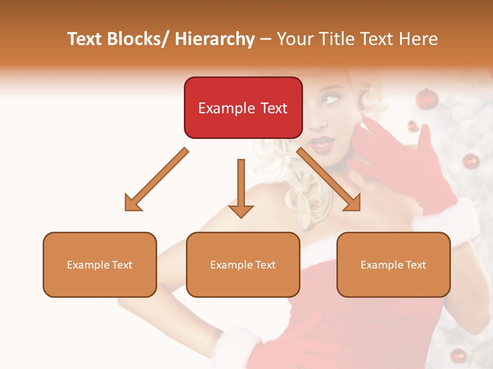 Fashion Claus Happy PowerPoint Template