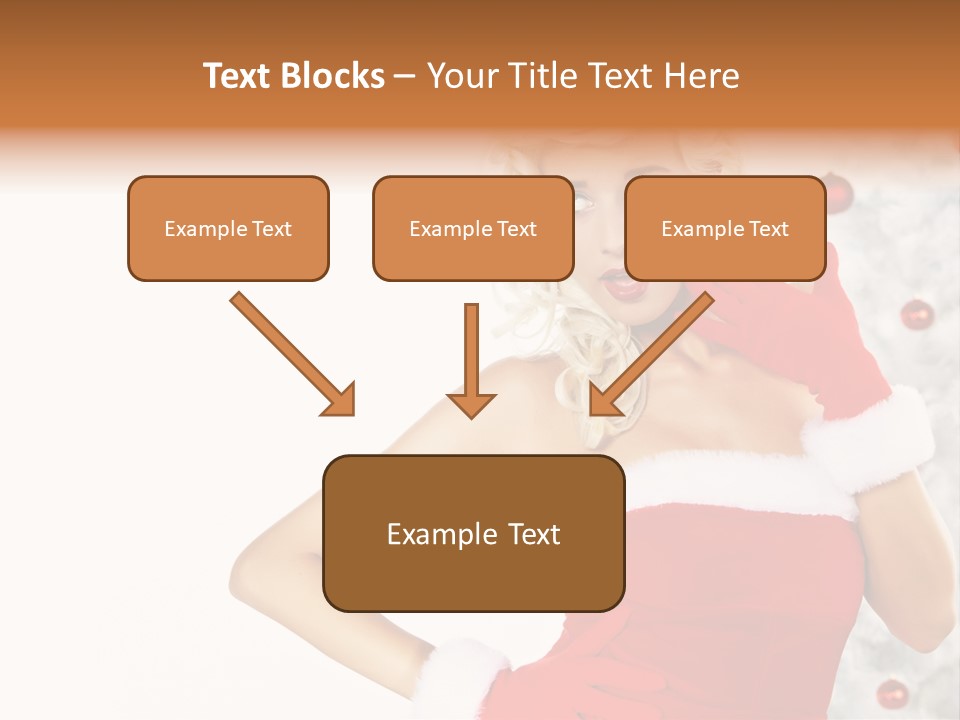 Fashion Claus Happy PowerPoint Template