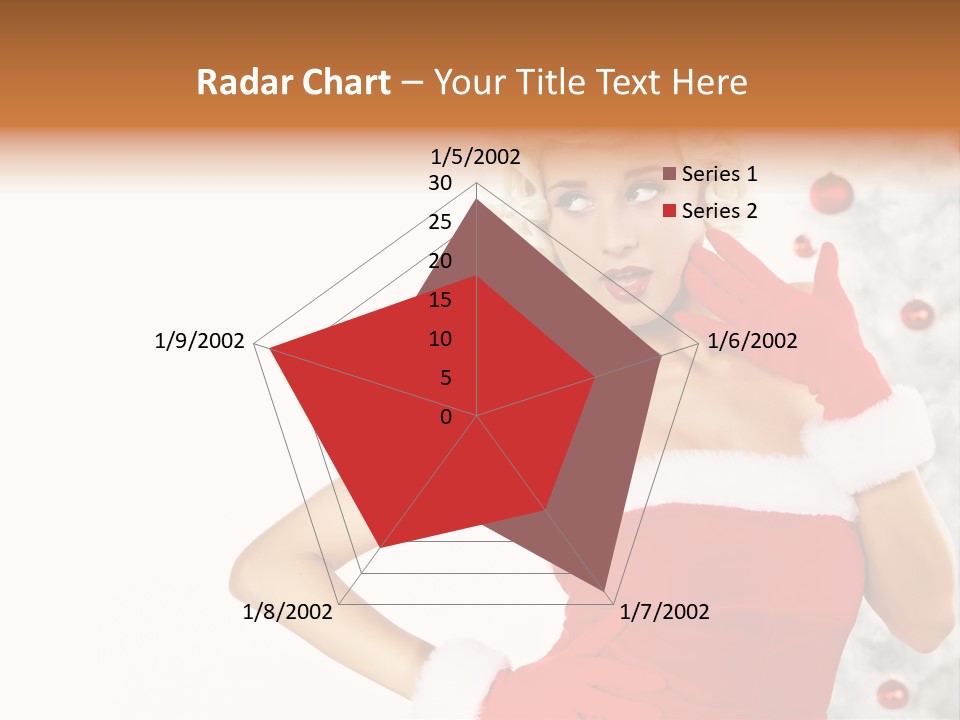 Fashion Claus Happy PowerPoint Template