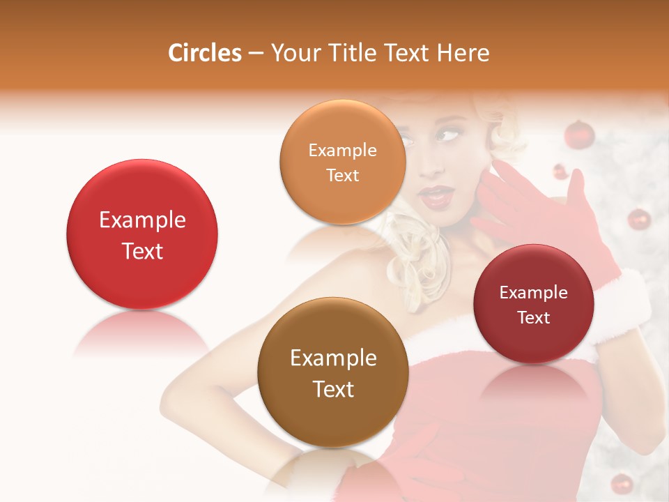 Fashion Claus Happy PowerPoint Template