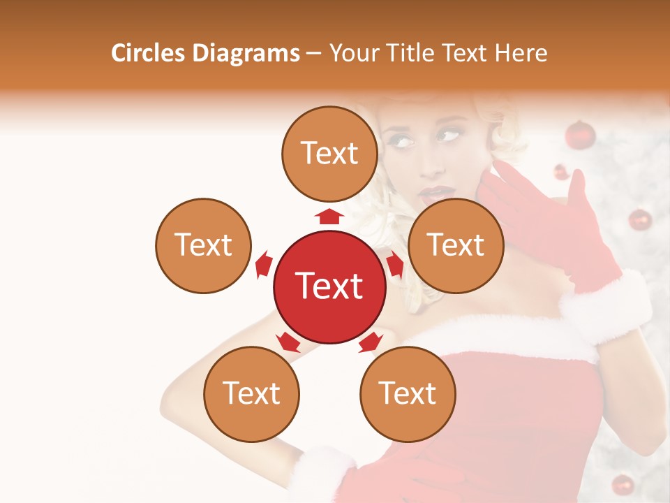 Fashion Claus Happy PowerPoint Template