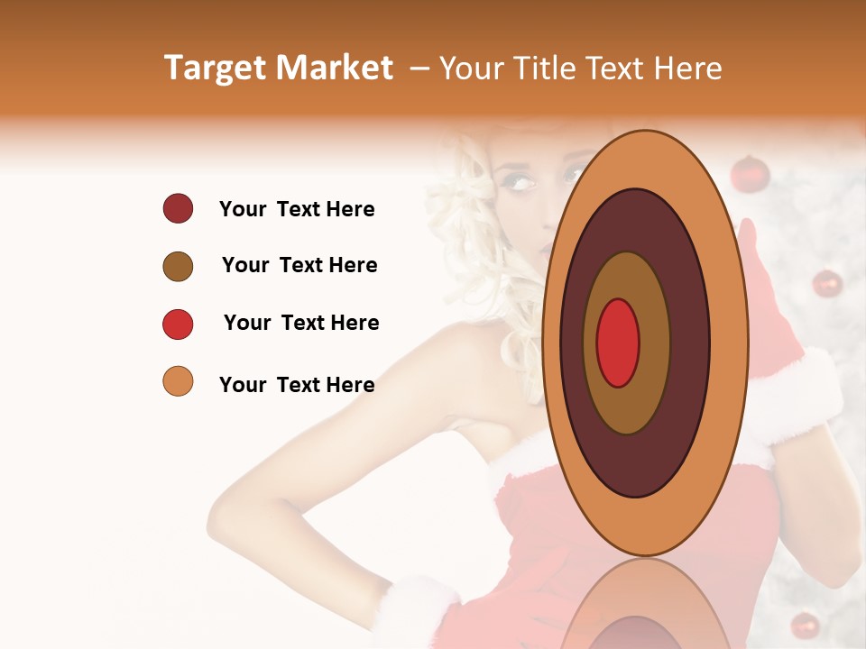 Fashion Claus Happy PowerPoint Template