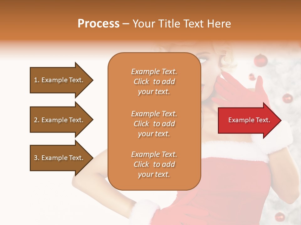 Fashion Claus Happy PowerPoint Template