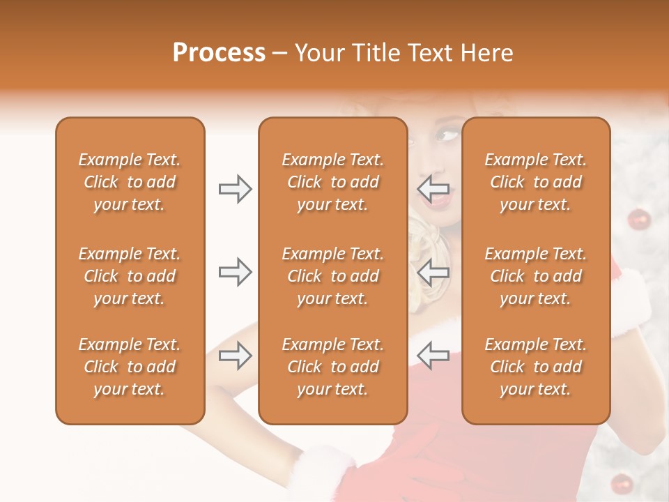 Fashion Claus Happy PowerPoint Template