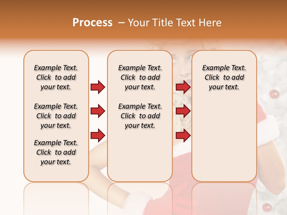 Fashion Claus Happy PowerPoint Template