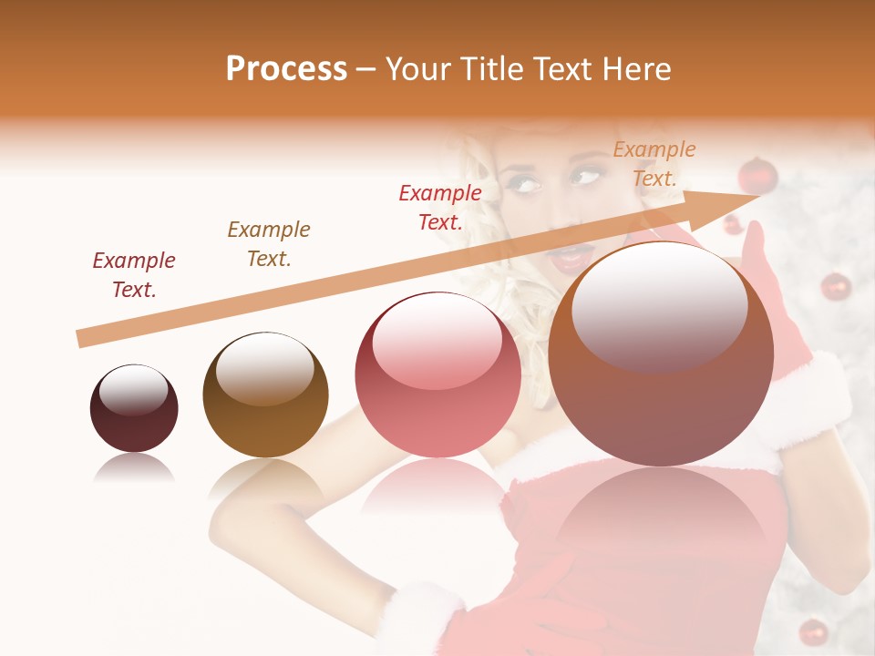 Fashion Claus Happy PowerPoint Template