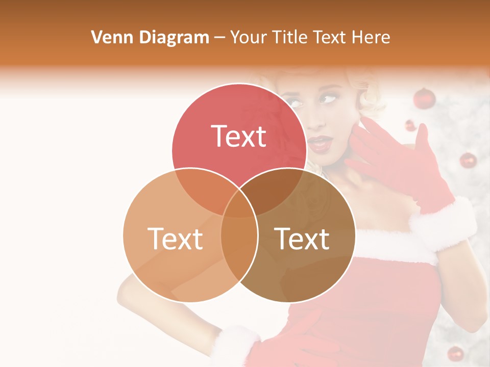 Fashion Claus Happy PowerPoint Template