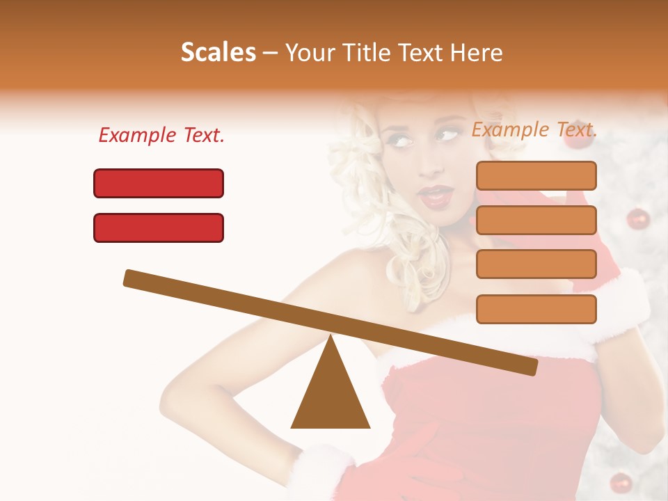 Fashion Claus Happy PowerPoint Template