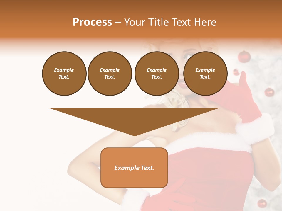 Fashion Claus Happy PowerPoint Template