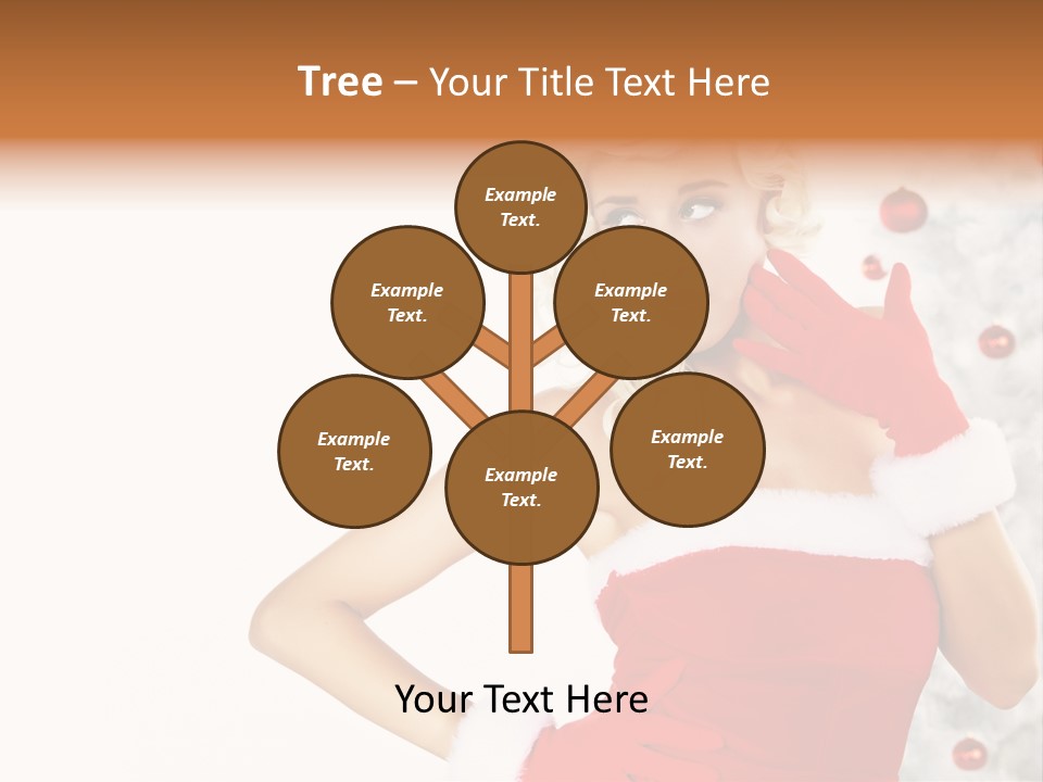 Fashion Claus Happy PowerPoint Template