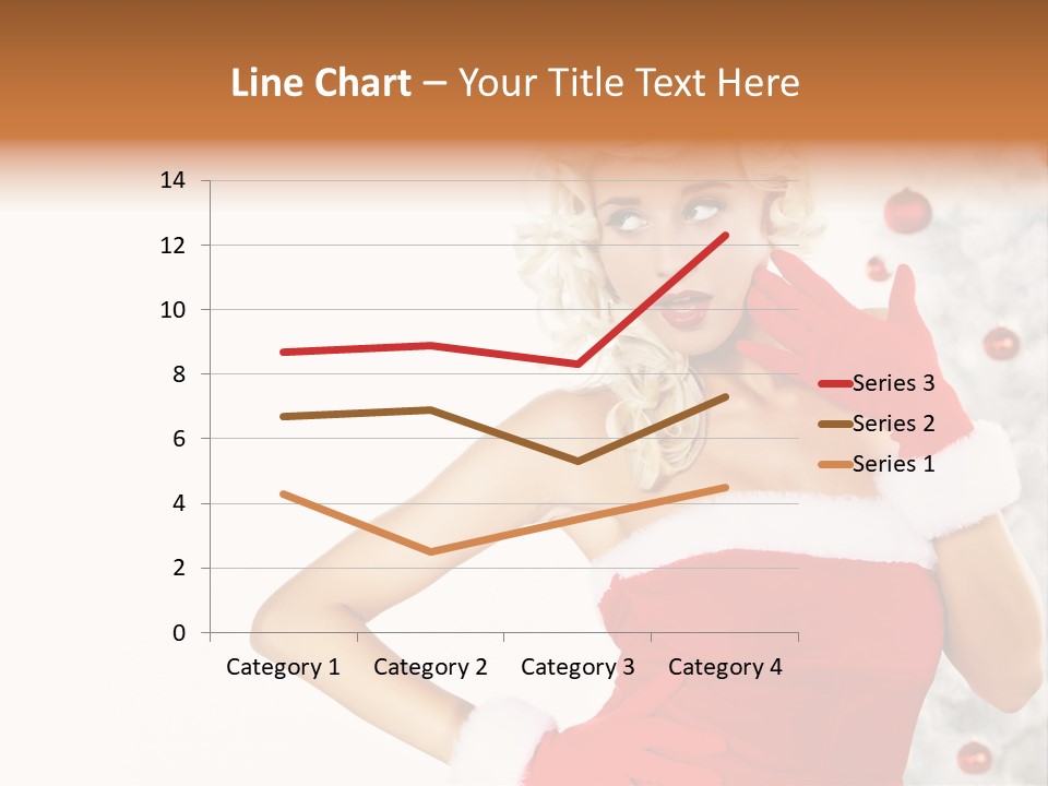 Fashion Claus Happy PowerPoint Template