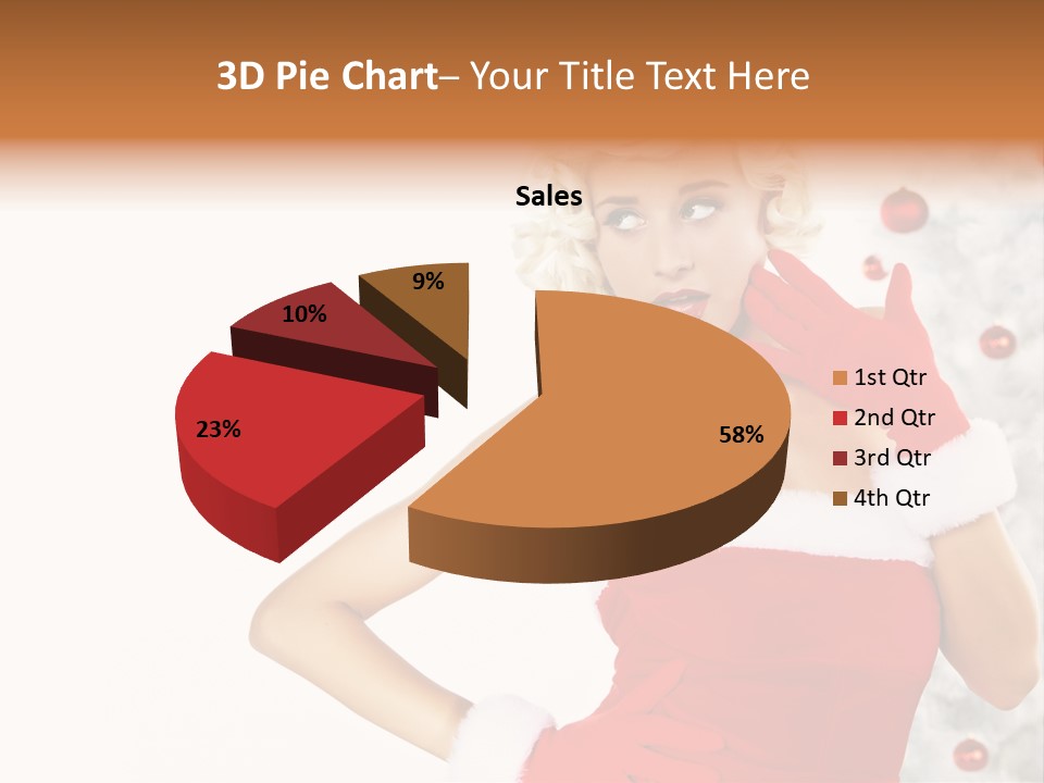 Fashion Claus Happy PowerPoint Template