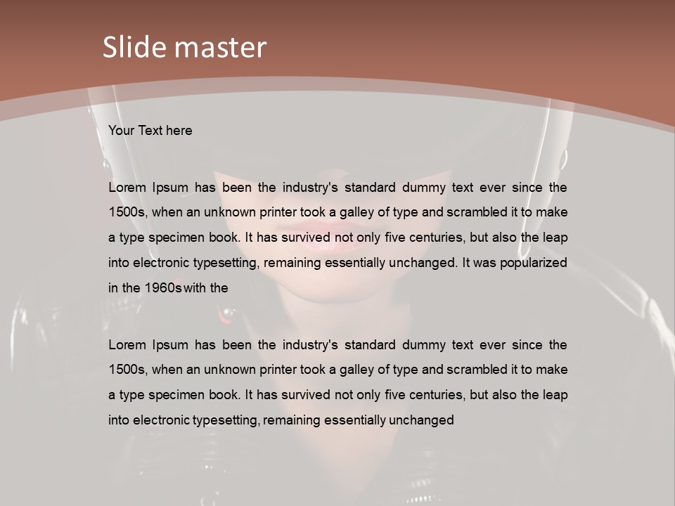 Style Lifestyle Safeguard PowerPoint Template