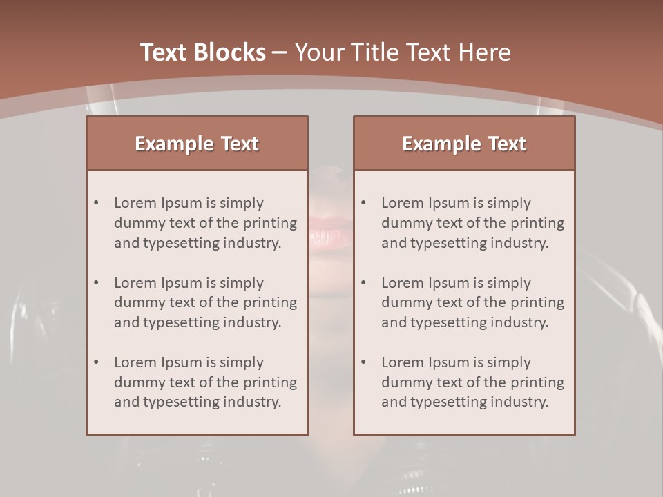 Style Lifestyle Safeguard PowerPoint Template