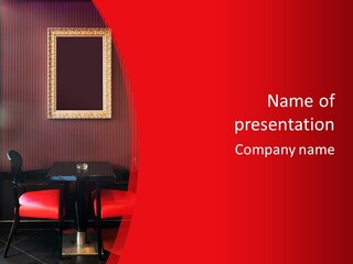 Pub Indoor Wall PowerPoint Template