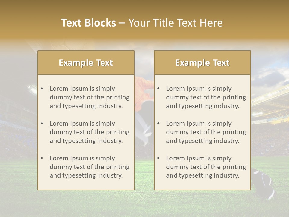 Seat Win Champion PowerPoint Template