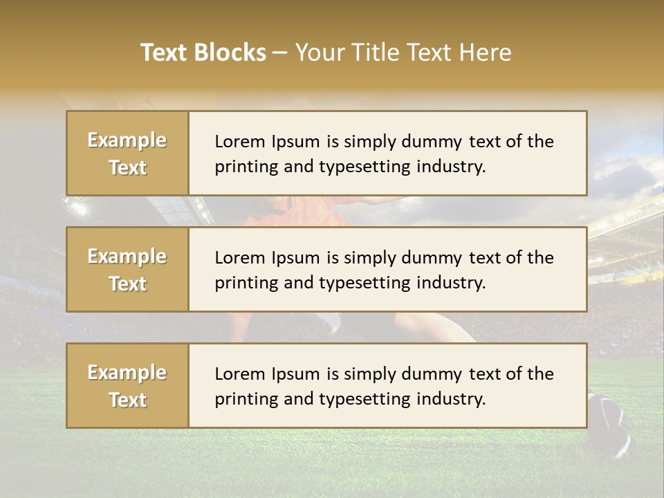 Seat Win Champion PowerPoint Template