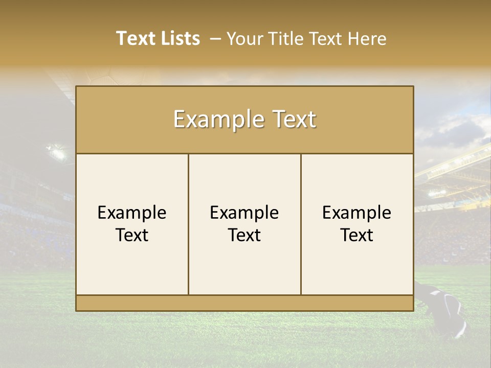 Seat Win Champion PowerPoint Template