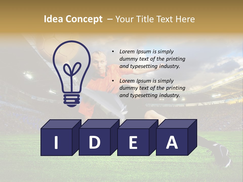 Seat Win Champion PowerPoint Template