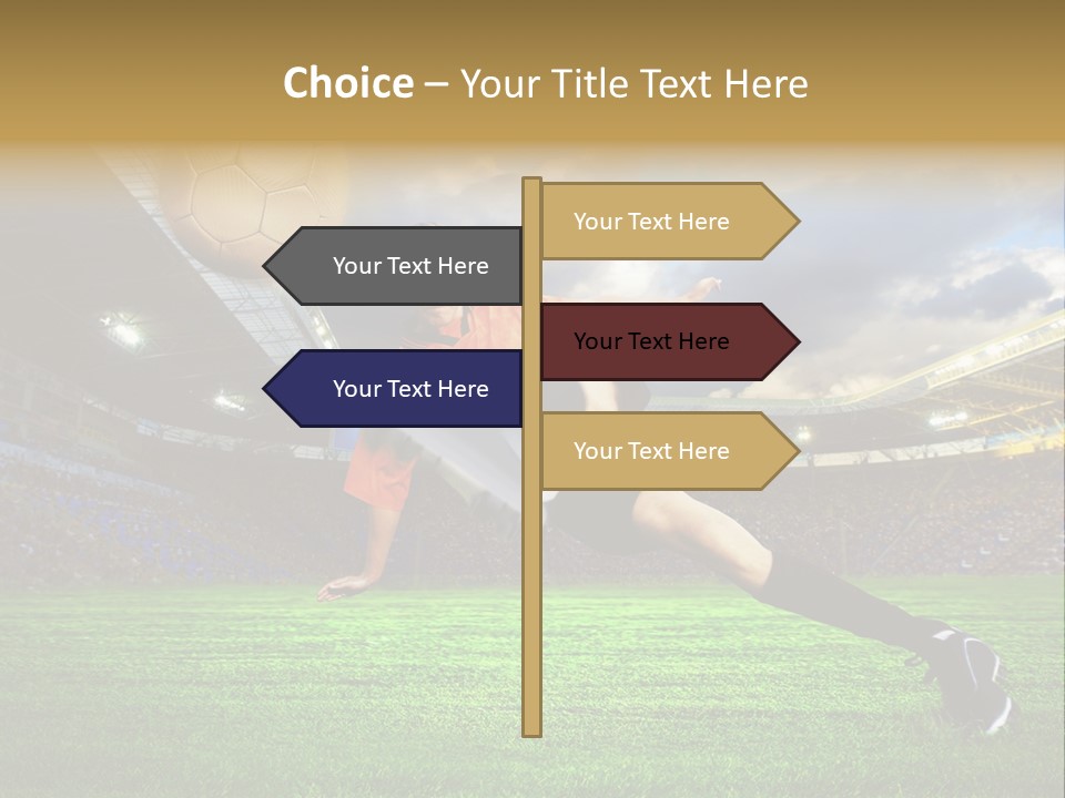 Seat Win Champion PowerPoint Template