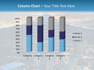 Landscape Sunrise Mountain PowerPoint Template