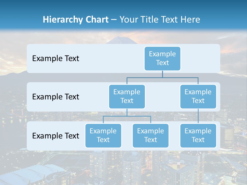 Landscape Sunrise Mountain PowerPoint Template