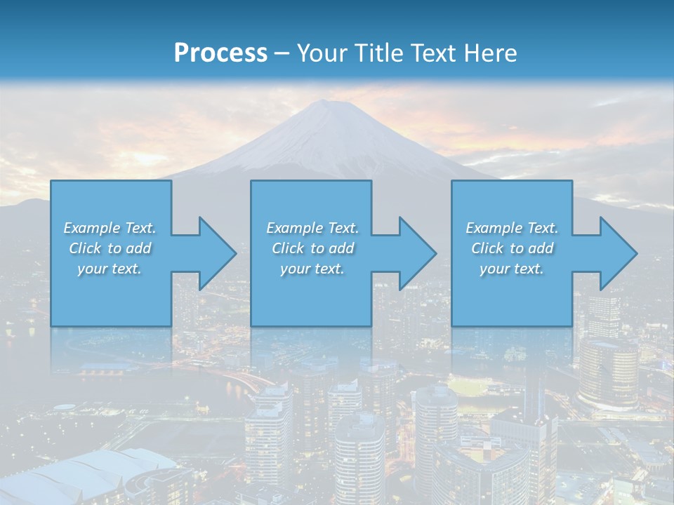 Landscape Sunrise Mountain PowerPoint Template