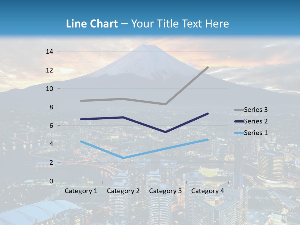 Landscape Sunrise Mountain PowerPoint Template