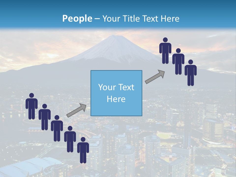 Landscape Sunrise Mountain PowerPoint Template