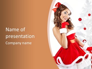 People Bag Sensual PowerPoint Template