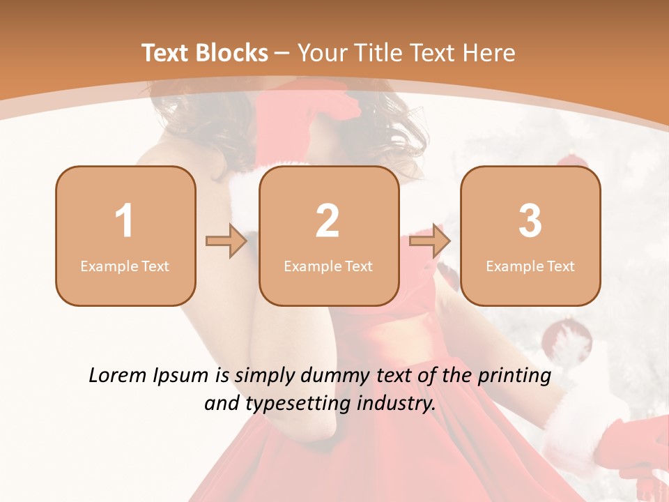 People Bag Sensual PowerPoint Template