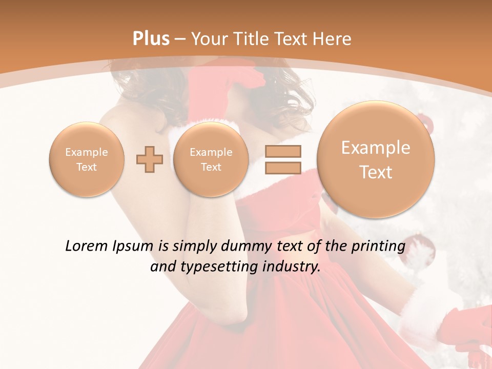 People Bag Sensual PowerPoint Template