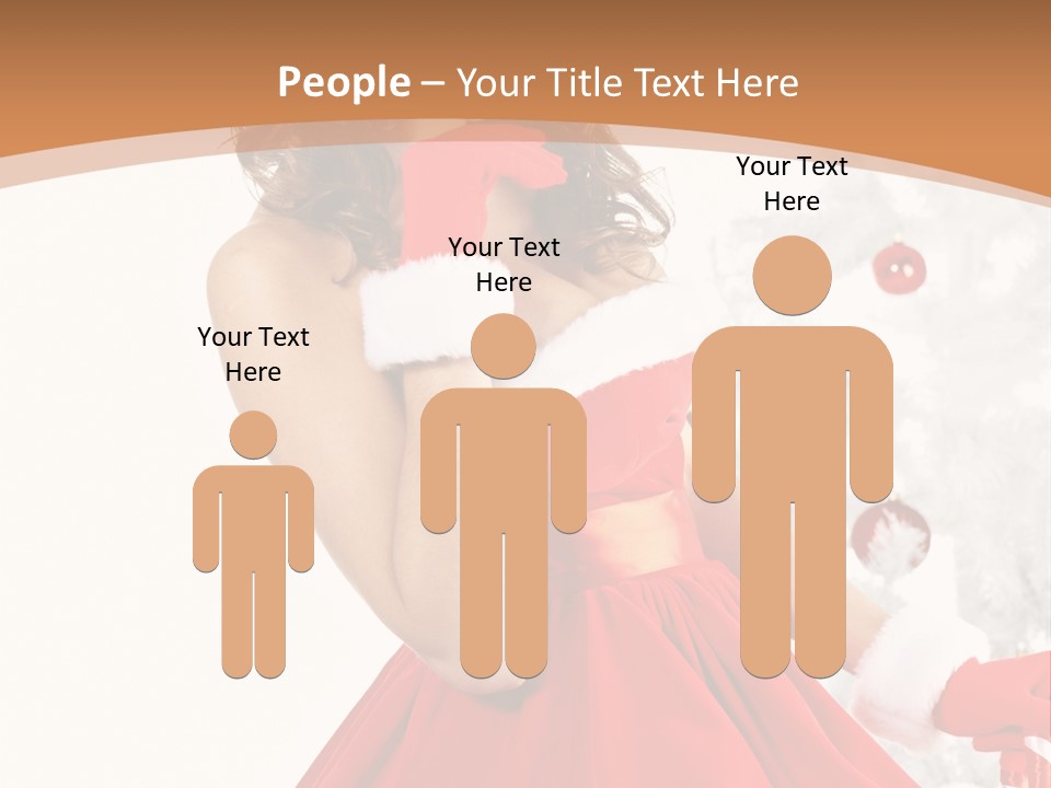 People Bag Sensual PowerPoint Template