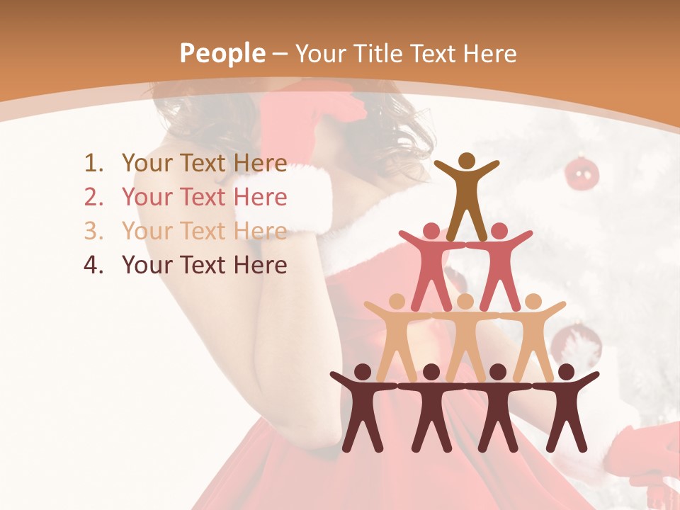 People Bag Sensual PowerPoint Template
