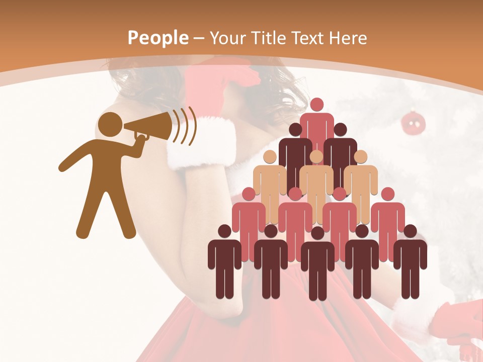 People Bag Sensual PowerPoint Template