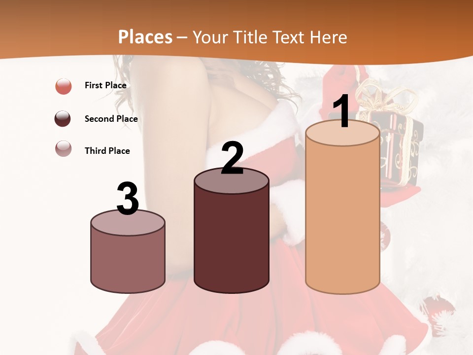 Costume Holiday Santa PowerPoint Template