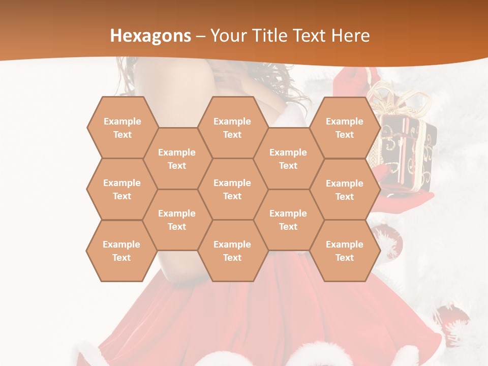 Costume Holiday Santa PowerPoint Template