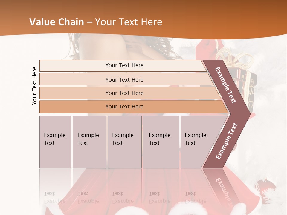 Costume Holiday Santa PowerPoint Template