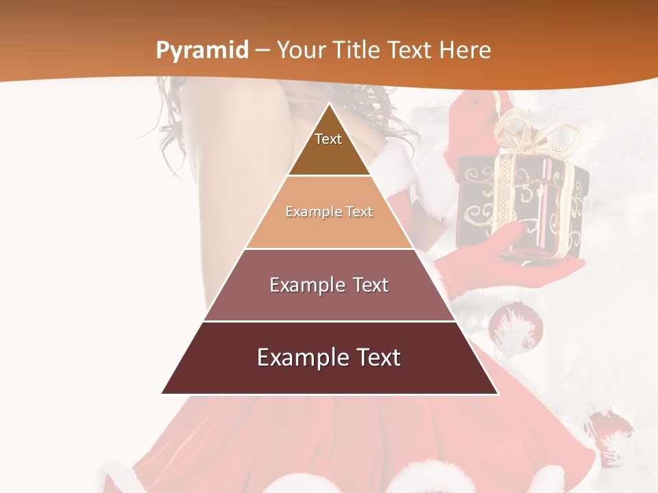 Costume Holiday Santa PowerPoint Template